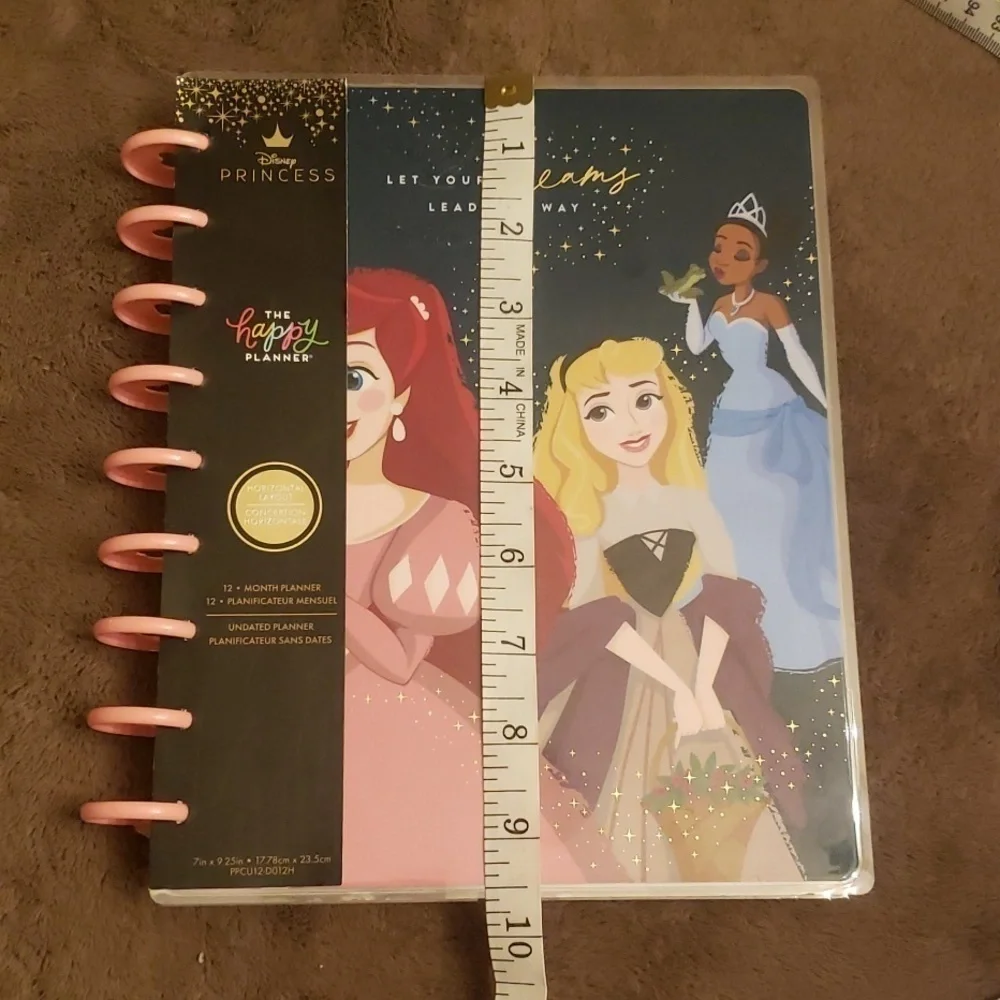 Disney Princess undated planner. New